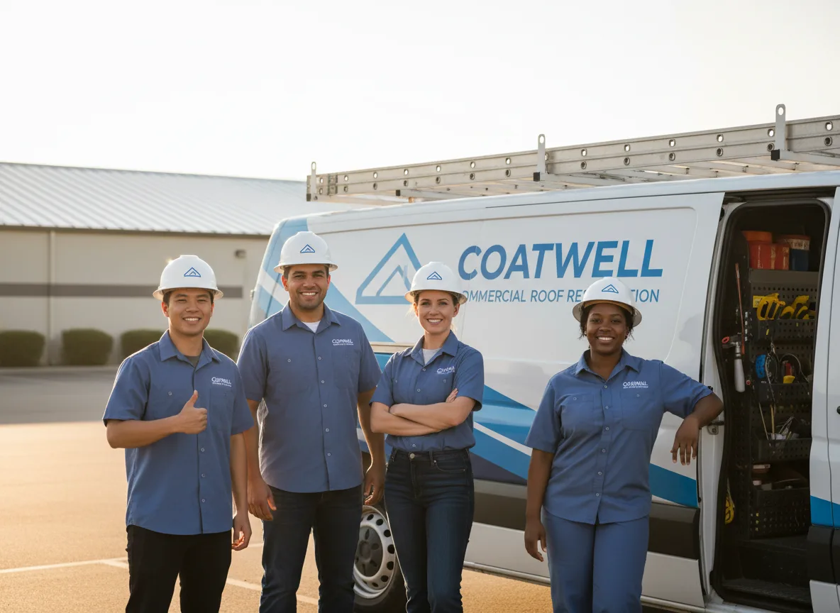 Commercial roof coating company in Colby, KS